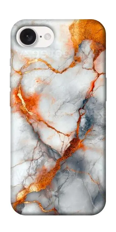 TPU чехол Demsky Lava marble для Apple iPhone 16e (6.1")