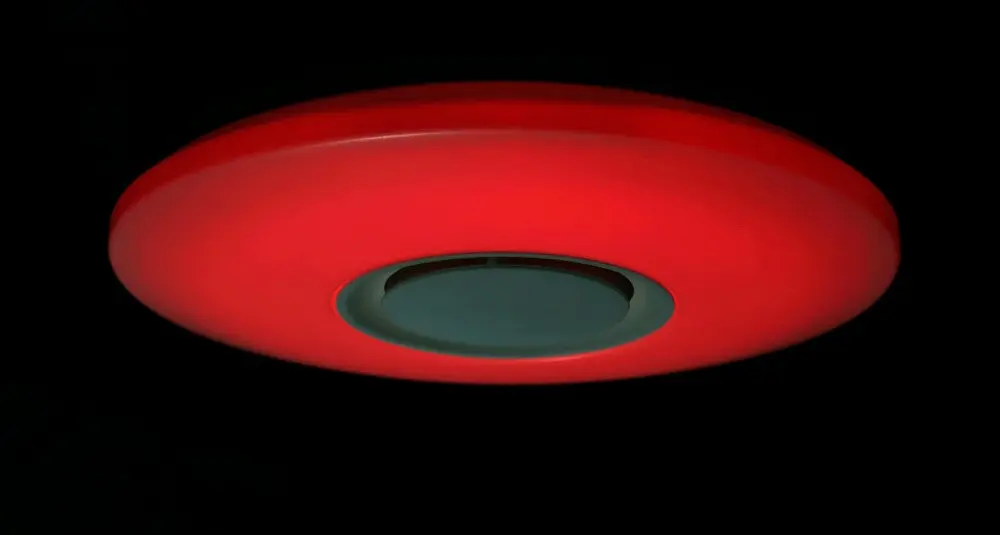 Люстра стельова LED Splendid Ray LY8339/24Wx2, 48W, білий, 40 см, з пультом і Bluetooth, сучасний стиль для дому - фото 5