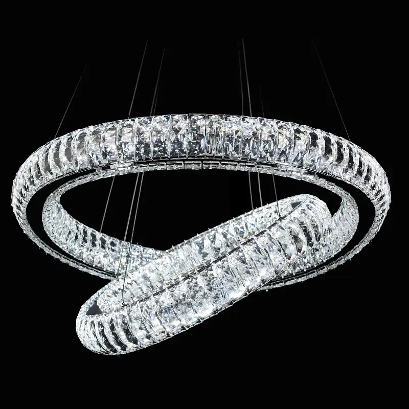 Люстра подвесная Brille с пультом LED 88W WW+NW+CW CH (BR-990S/1) - фото 2