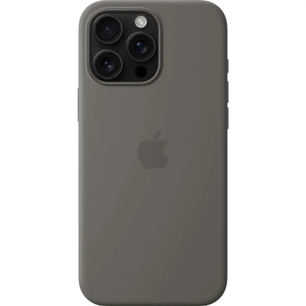 Чохол Silicone Case with MagSafe для Apple iPhone 16 Pro Max Stone Gray AAA [119556] - фото 4
