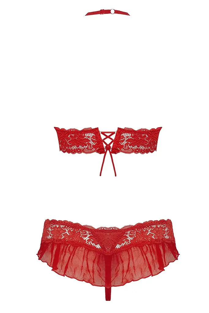 Комплект Obsessive 863-SET-3 set, червоний, L/XL Obsessive 863-SET-3-к-L/XL 89681 - фото 4