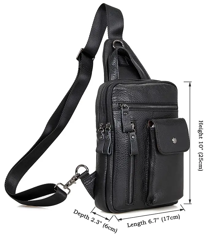 Сумка кожаная мужская Vintage 17х25х6 см sum0012427 - фото 3