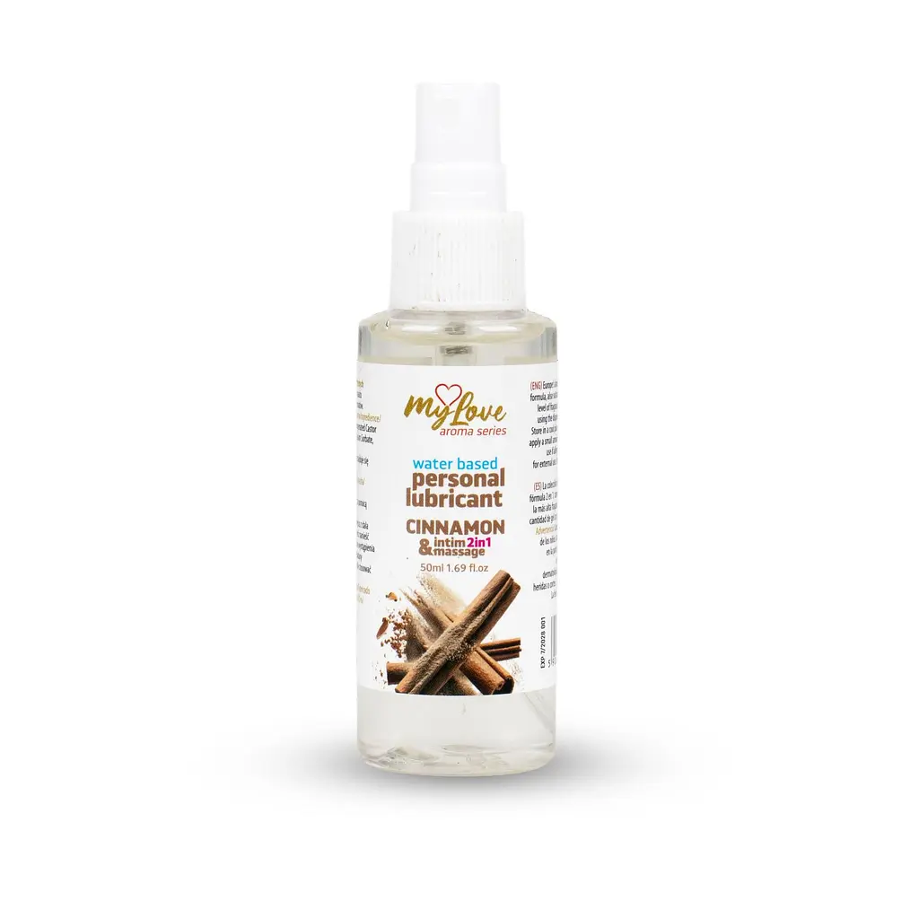 Лубрикант Boys Of Toys MyLove Aroma Series IntimMassage Cinnamon 2в1 та масажний гель, 50 мл