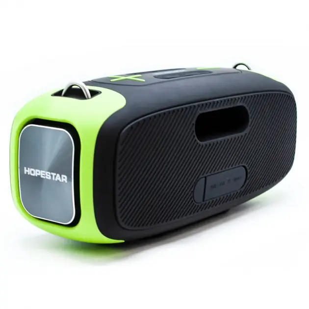 Бездротова акумуляторна Bluetooth 5.0 колонка Bass Boost бумбокс 55W Hopestar A30 - фото 4