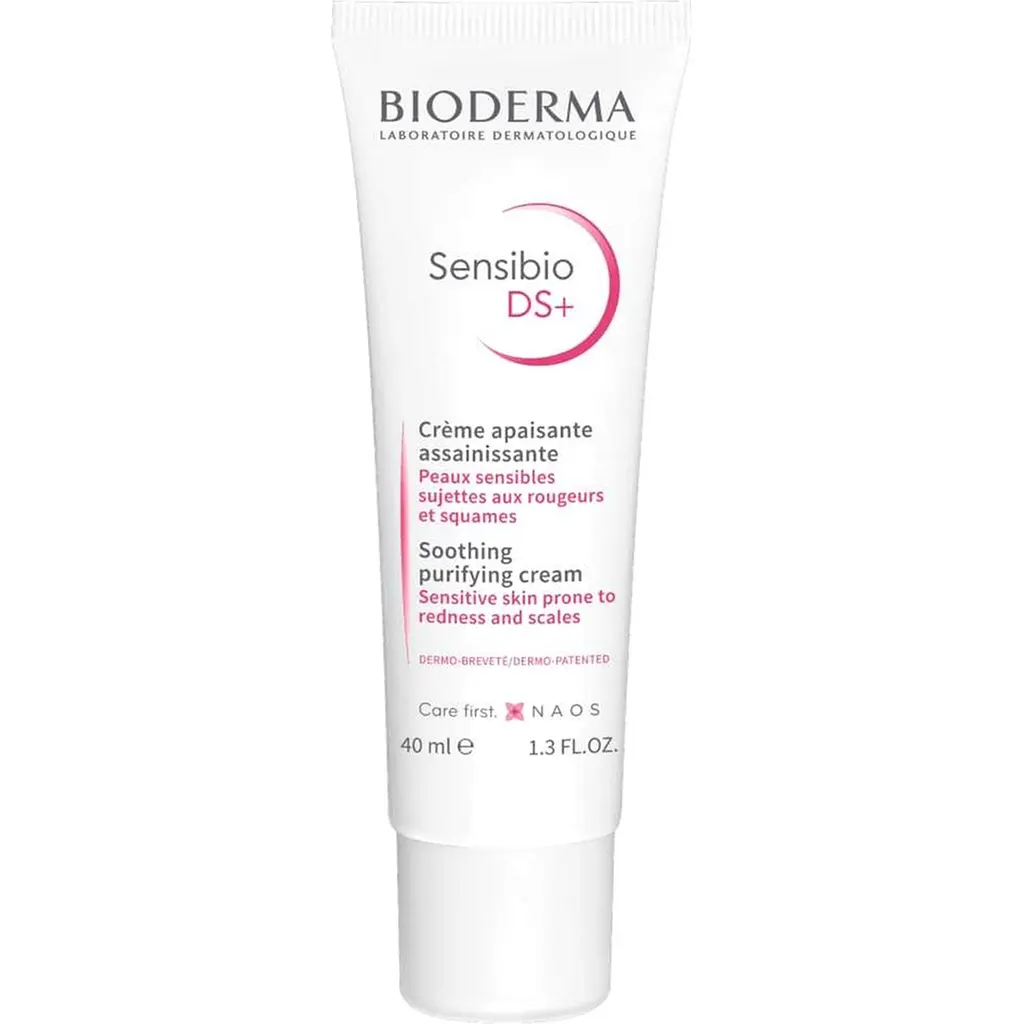 Набор: крем для лица Bioderma Sensibio DS+ Cream 40 мл + мицеллярный лосьон Bioderma Sensibio Н2О 500 мл - фото 2