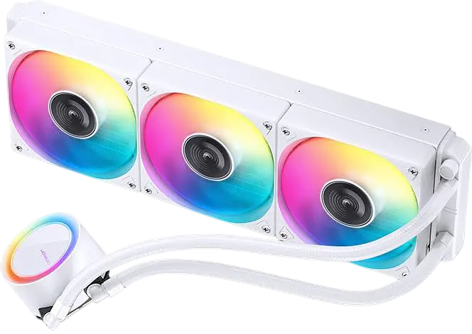 Водяне охолодження JONSBO TG-360 ARGB White - фото 2