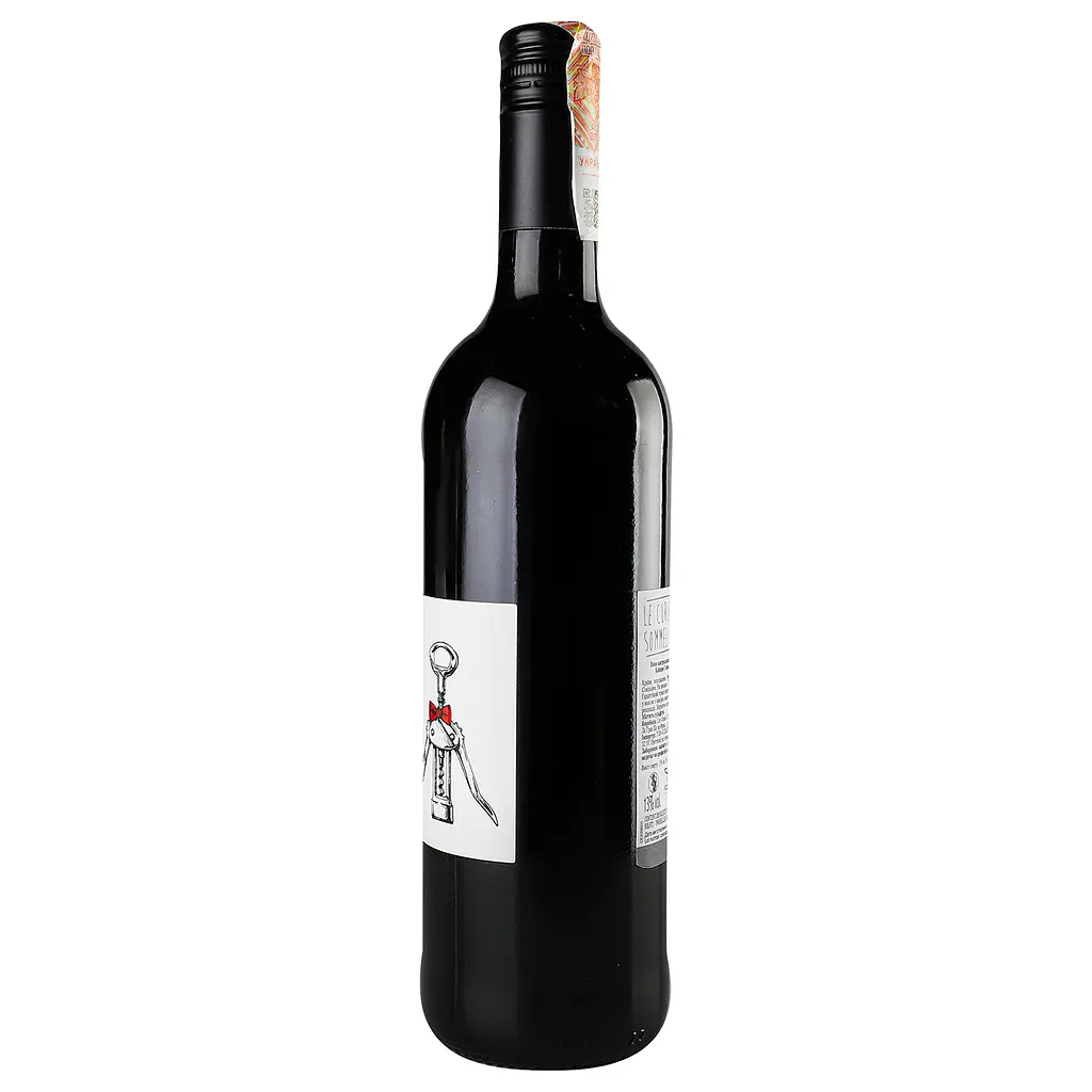 Вино Le Curieux Sommelier Cabernet Sauvignon, червоне, сухе, 0,75 л - фото 2
