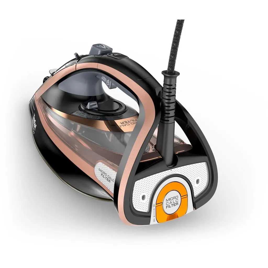 Праска Tefal Ultimate Pure 3200 Вт чорно-рожева (FV9845E0) - фото 2