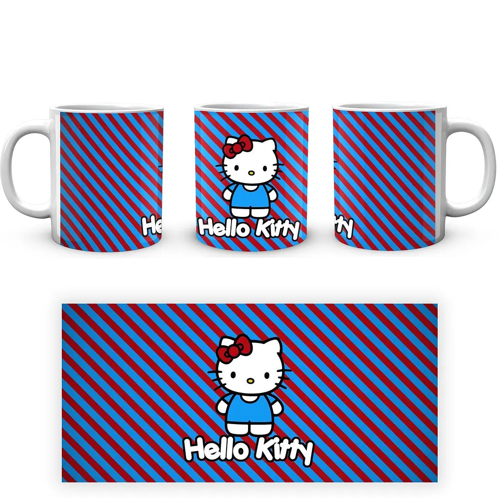 Кухоль GeekLand Hello Kitty Хелло Кітті HK 02.15 330 мл білий - фото 4