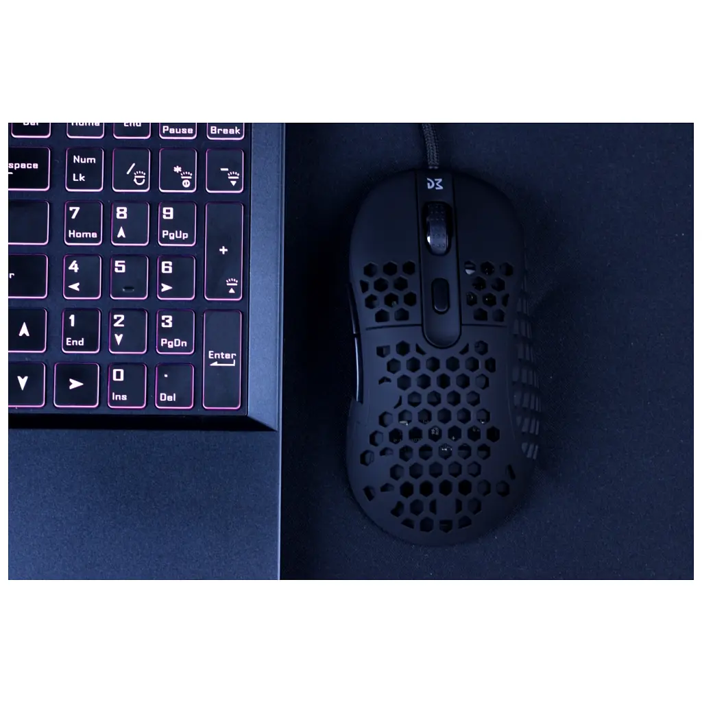 Мишка Dream Machines DM6 Holey Black (DM6_HOLEY) - фото 7