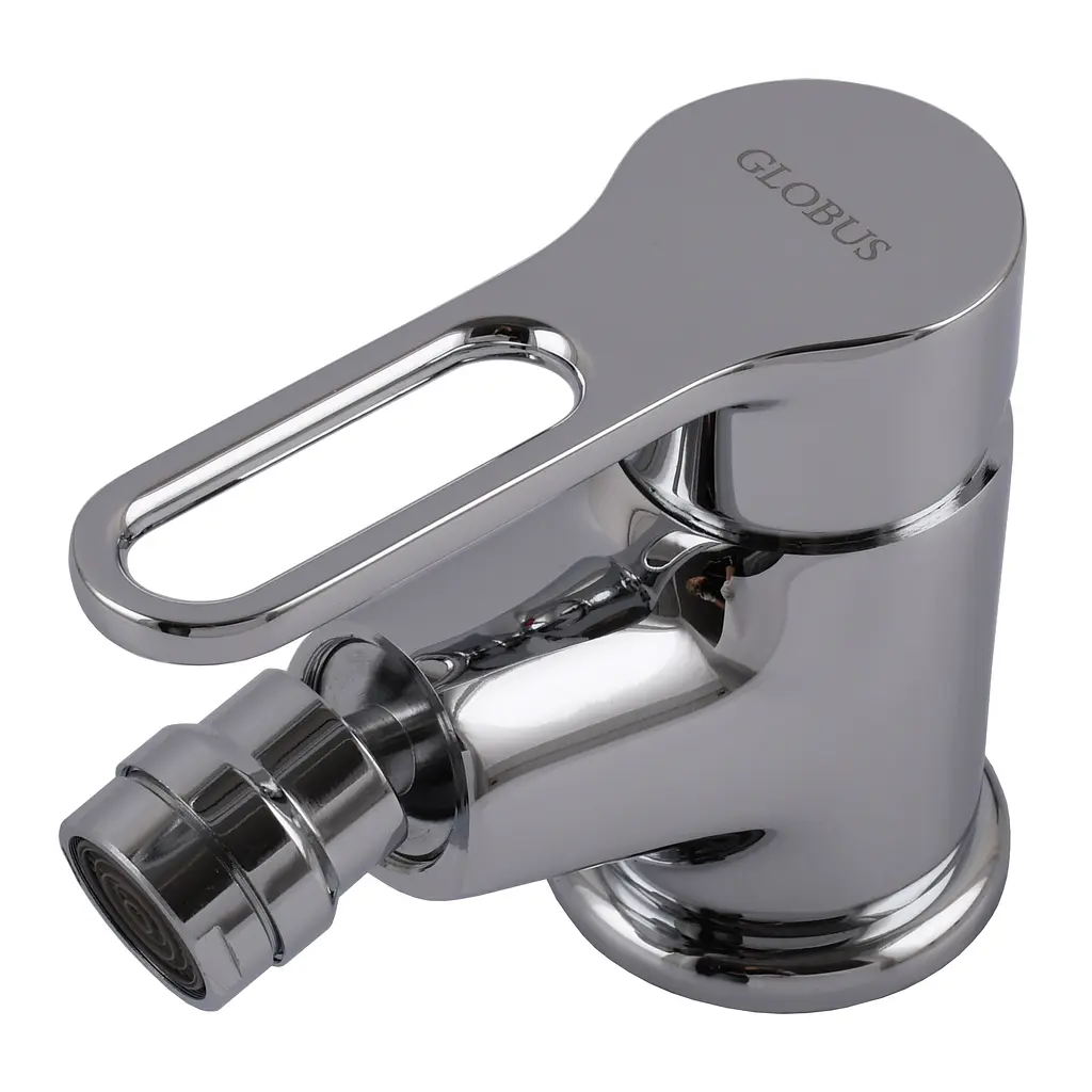 Змішувач для біде Globus Lux Dolly GLD-0106 хромований для ванної кімнати стильний та зручний в використанні - фото 5