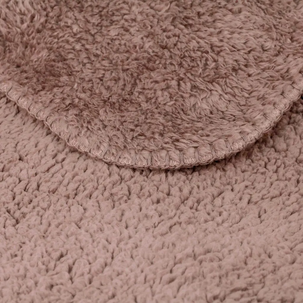 Плед-ковдра  Love You з шерпи та флісу 220х200 см какао(8277) - фото 4