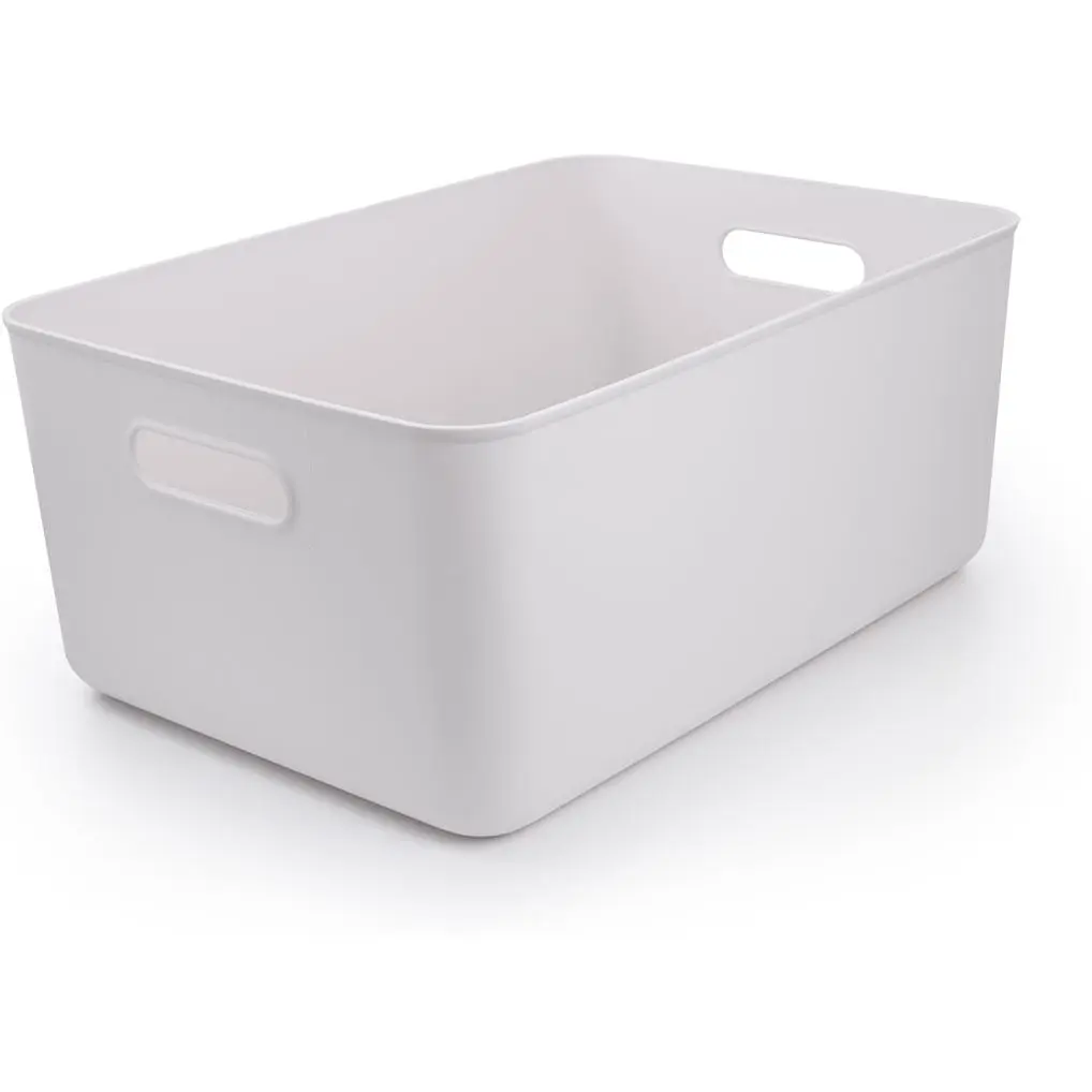 Ящик для хранения МВМ My Home FH-13 XL 360х257х160 мм светло-серый (FH-13 XL LIGHT GRAY) - фото 3