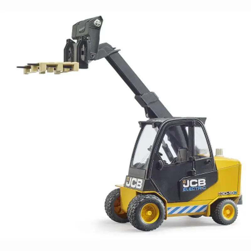 Масштабна модель автомобіля Bruder Навантажувач Jcb Телескопічний з палетою (02512) - фото 4