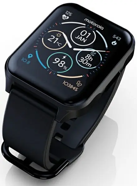 Смарт-годинник Motorola Moto Watch 70 Phantom Black - фото 4