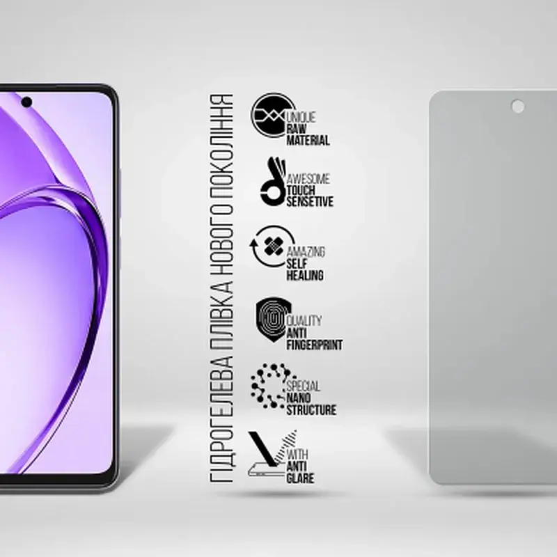 Плівка захисна Armorstandart hydrogel Matte OPPO A3 4G (ARM80896) - фото 2