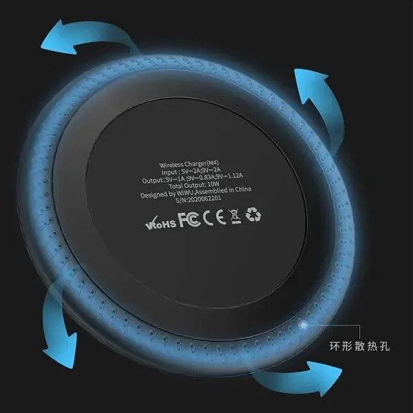 Беспроводное зарядное WIWU Wireless Charger MagSafe (M4) 10W - фото 4