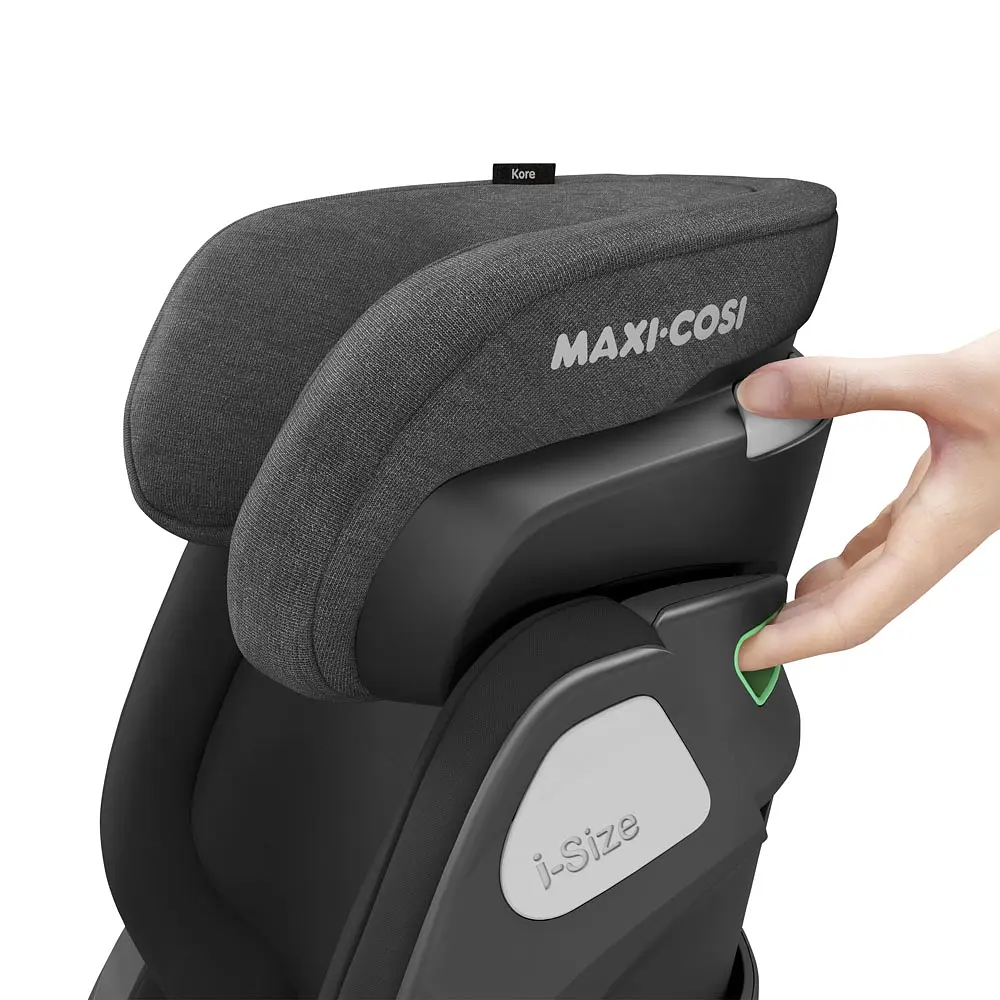 Автокресло Maxi-Cosi Kore i-Size Authentic Black (8740671120) - фото 7
