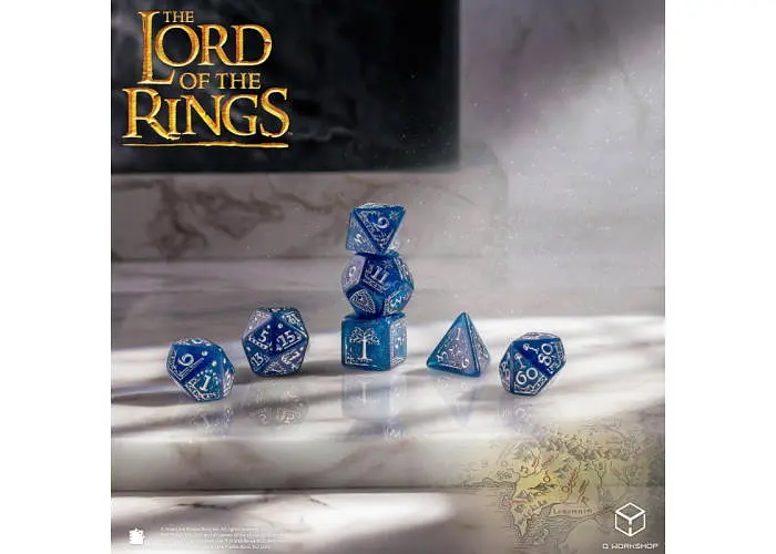 Набір кубиків The Lord of the Rings: Gondor Dice Set (7 шт.) (LOTR/190166/GON/A) - фото 8