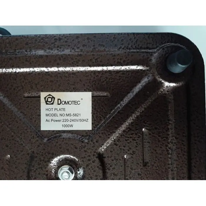 Плита електрична однокомфоркова Domotec MS-5821 1000W електроплита - фото 5