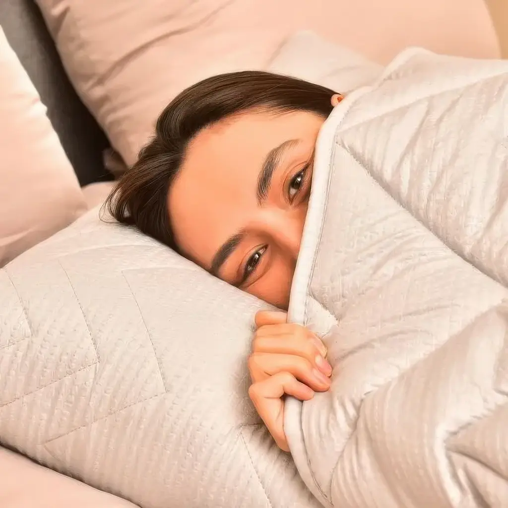 Подушка Ideia Nordic Comfort+ чехол с стежкой антиаллергенное волокно 70х70 см серая (8-34695*002) - фото 8