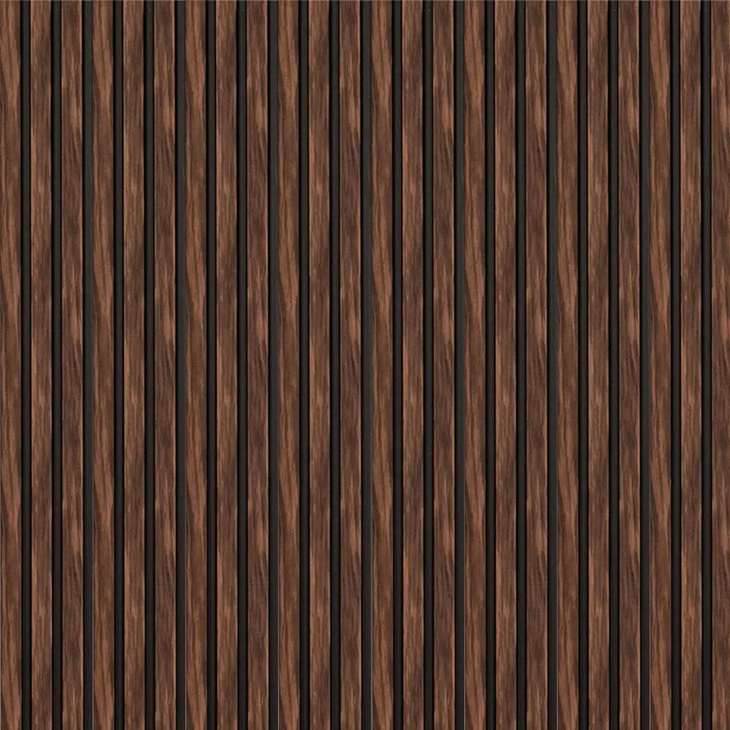 Рейка декоративна Sticker Wall PS 2900х115х12мм Темний горіх SW-00001745 - фото 7