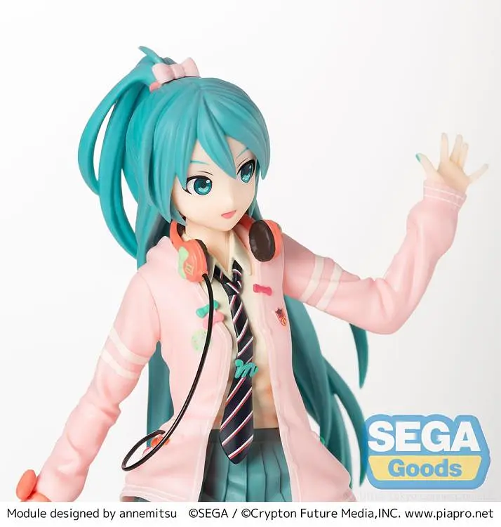 Фигурка Sega Вокалоид Хацунэ Мику Vocaloid Hatsune Miku 22 см S V HM R 22 - фото 3