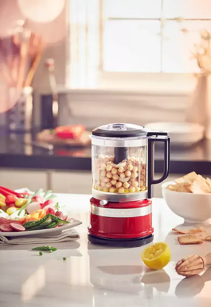 Кухонний мінікомбайн KitchenAid чаша 1,2 л 5KFC0516EER червоний - фото 4