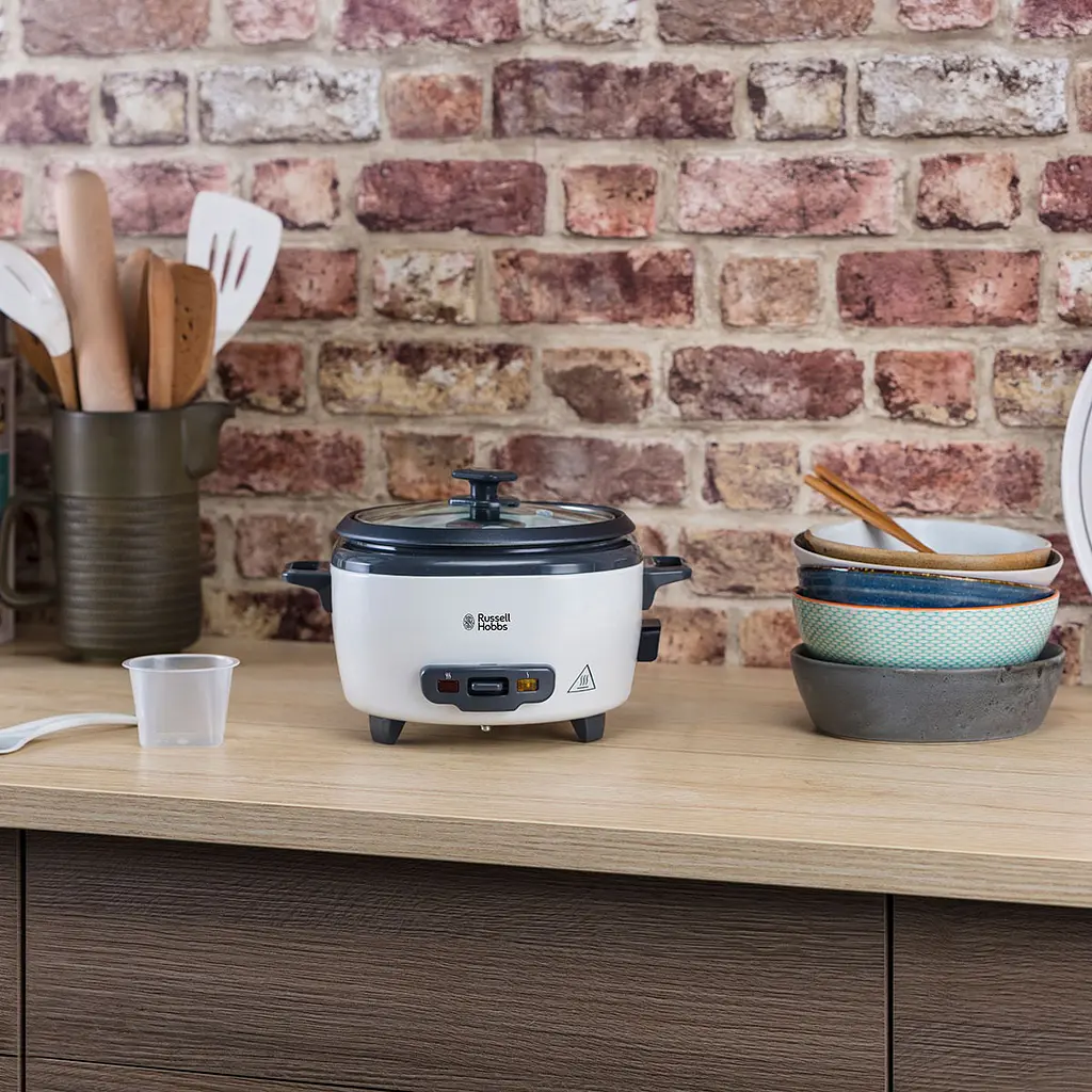 Рисоварка Russell Hobbs Medium сіро-чорний 300 Вт (27030-56) - фото 9
