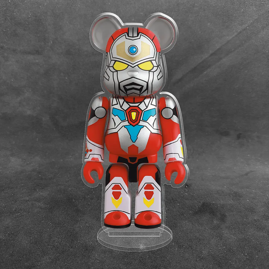 Акрилова колекційна фігурка Bearbrick Gridman - фото 2