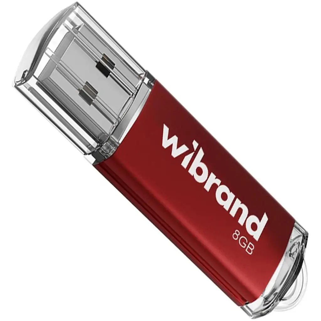 USB флеш-накопичувач Wibrand Cougar 8GB USB-A Red (WI2.0/CU8P1R) [173673] - фото 2