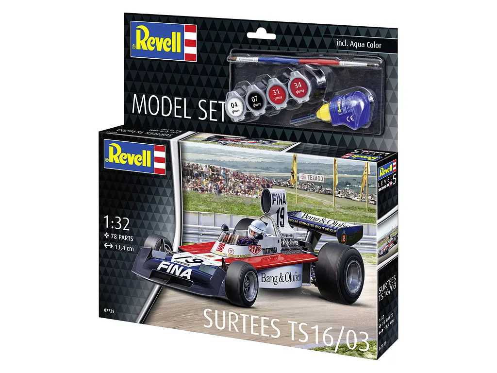 Збірна модель-копія Revell Автомобіль Surtees TS16/03 1:32 (RVL-67739) - фото 3