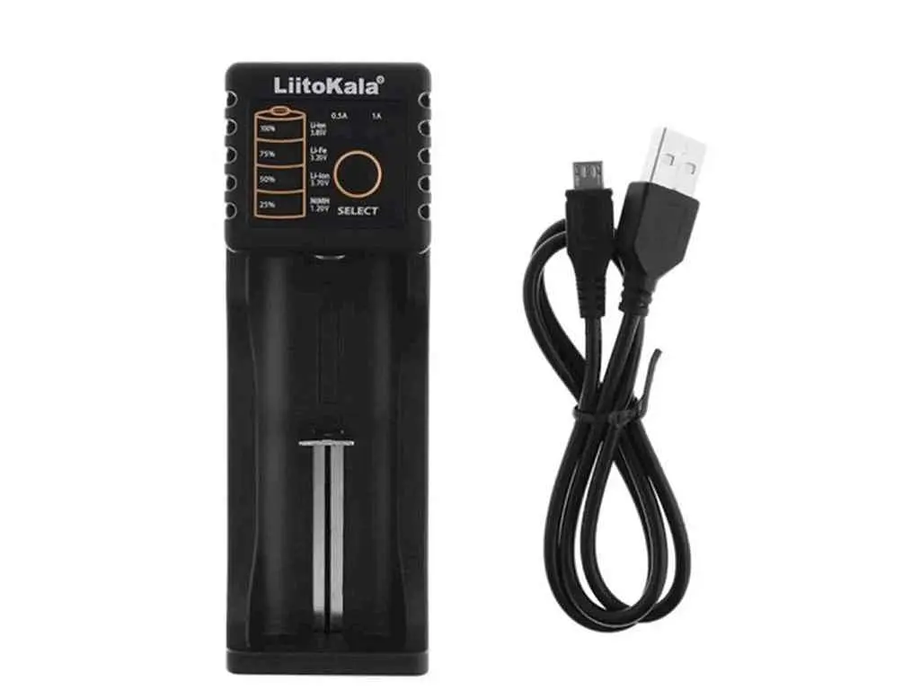 Зарядний пристрій LIITOKALA для акумуляторів 1шт LiitoKala Lii-100B, - фото 3