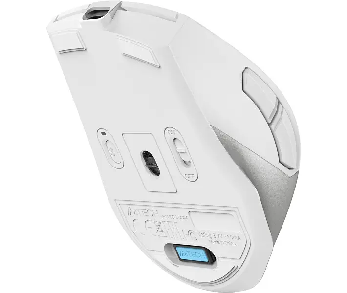 Миша A4Tech Fstyler FB45CS Air (Silver White) - фото 8