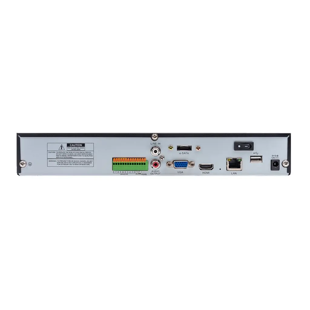 IP відеореєстратор 16-канальний 12 MP NVR GreenVision GV-N-I017/16 (A) - фото 4