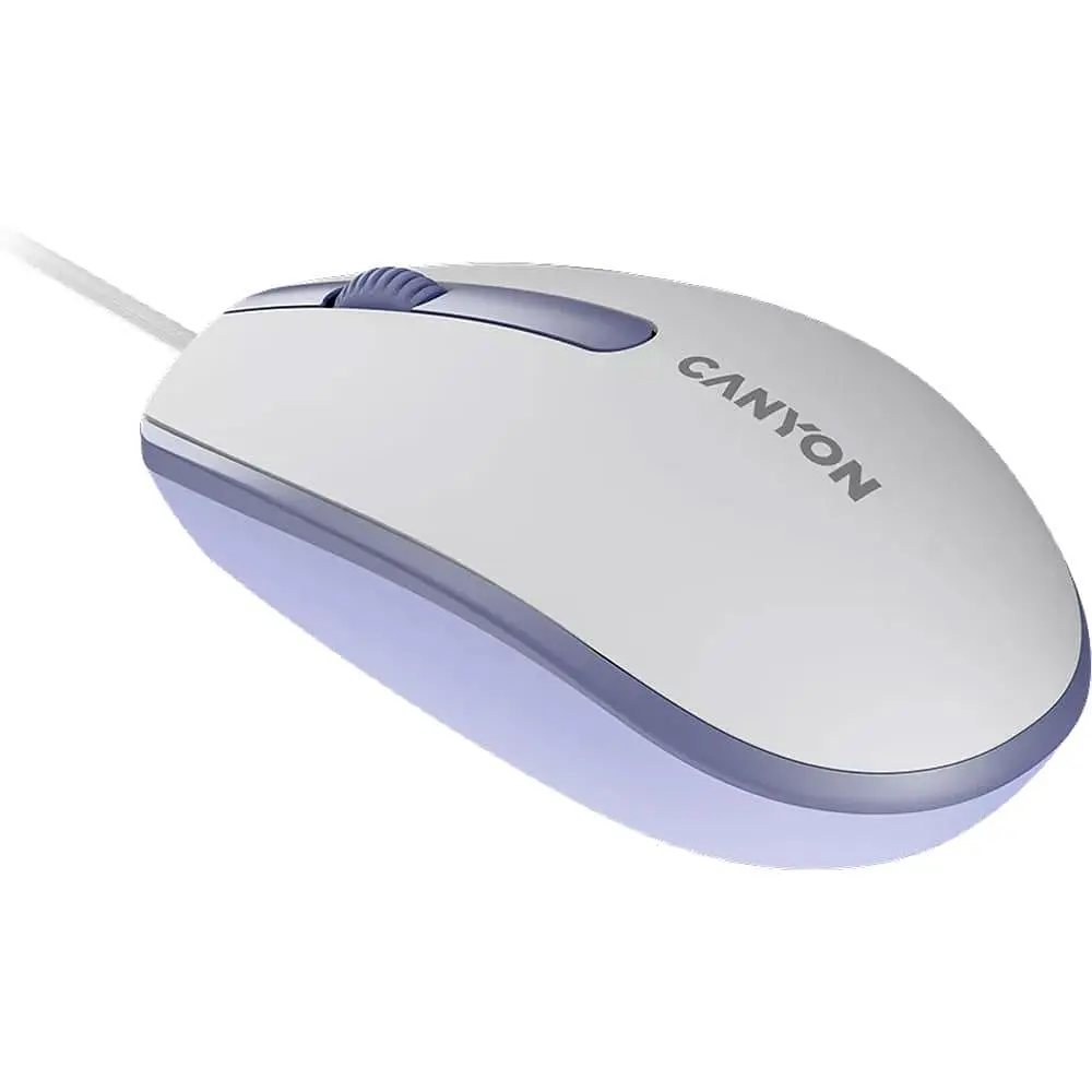 Миша Canyon M-10 Wired White Lavender (CNE-CMS10WL) - фото 4