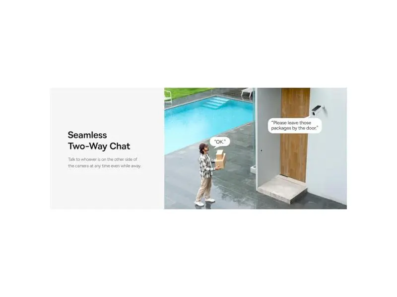 IP-камера відеоспостереження BASEUS Security S1 Outdoor Camera 2K White (S0SW002130) - фото 8