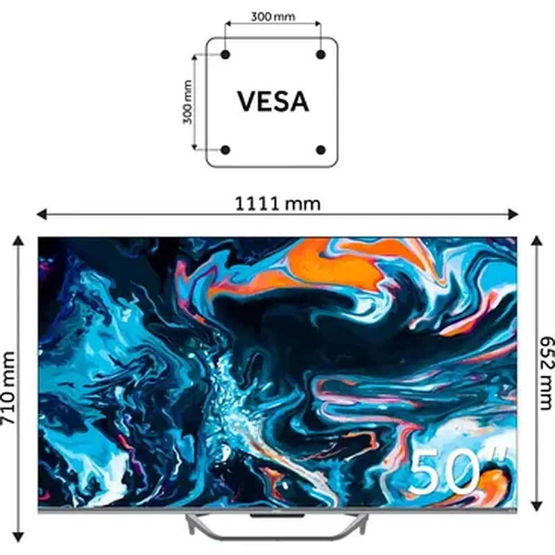 Телевизор QLED HAIER H50Q800UX - фото 4