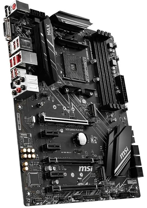 Материнська плата MSI X470 Gaming Plus Max (X470 Gaming Plus Max) (Socket AM4, AMD X470, ATX) Б/в - фото 3