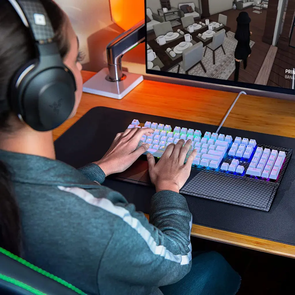 Клавіатура Razer BlackWidow V3 Green Switch USB Roblox Edition (RZ03-03542800-R3M1) - фото 4
