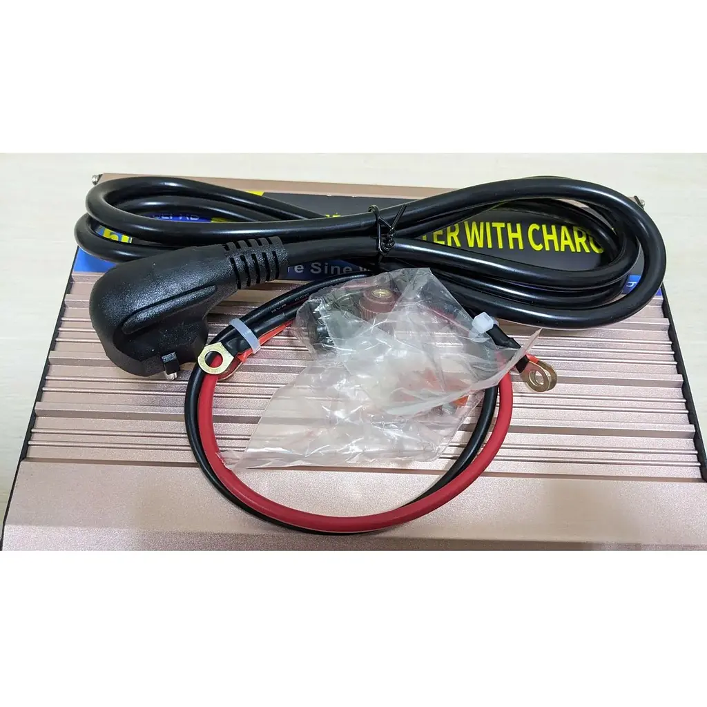 Автомобільний інвертор Pulsepad PSWCH-500 12V 500W Pure Sine Wave із зарядним пристроєм [111709] - фото 4