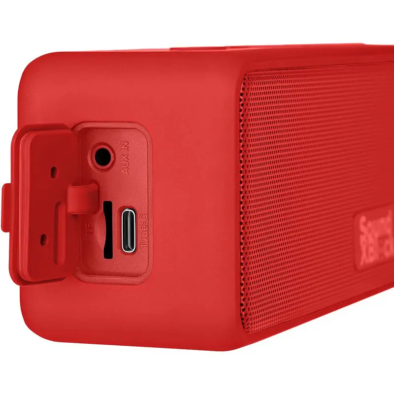 Портативна акустика 2E SoundXBlock TWS MP3 Wireless Waterproof Red (2E-BSSXBWRD) - фото 7