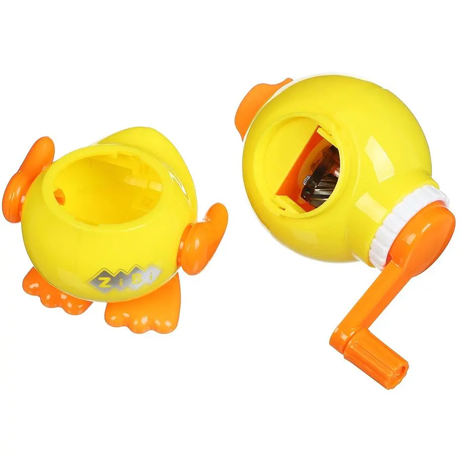 Точилка для карандашей ZiBi Chick Kids Line механическая желтая (ZB.5508) - фото 3
