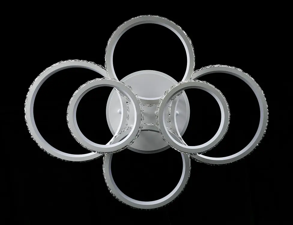 Стельова LED люстра з пультом і нічником Splendid-Ray 30-4022-52 - фото 5