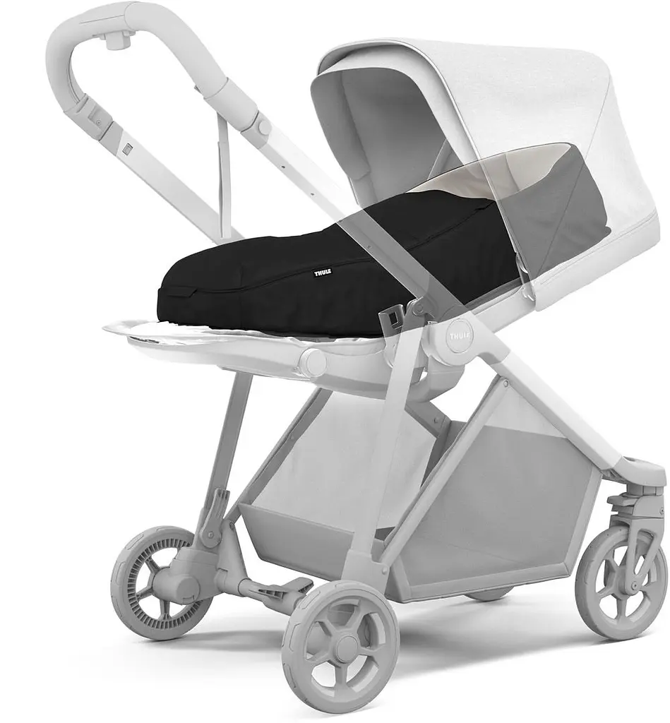 Теплый конверт-накидка Thule Newborn Nest Black (TH 11200310) - фото 2