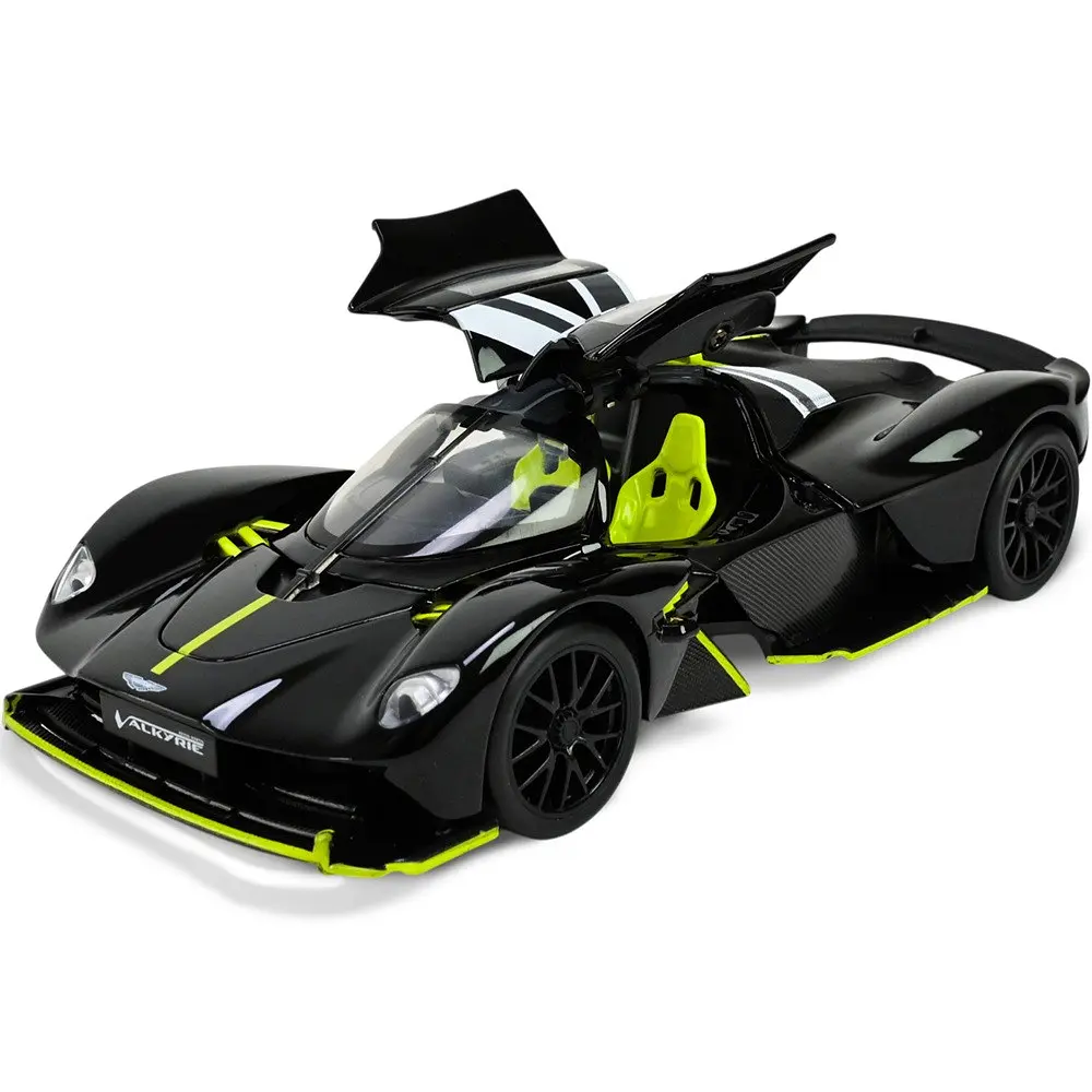 Колекційна металева модель автомобіля Автопром Aston Martin Valkyrie 2024 зі світлом та звуком 1:23 - фото 2