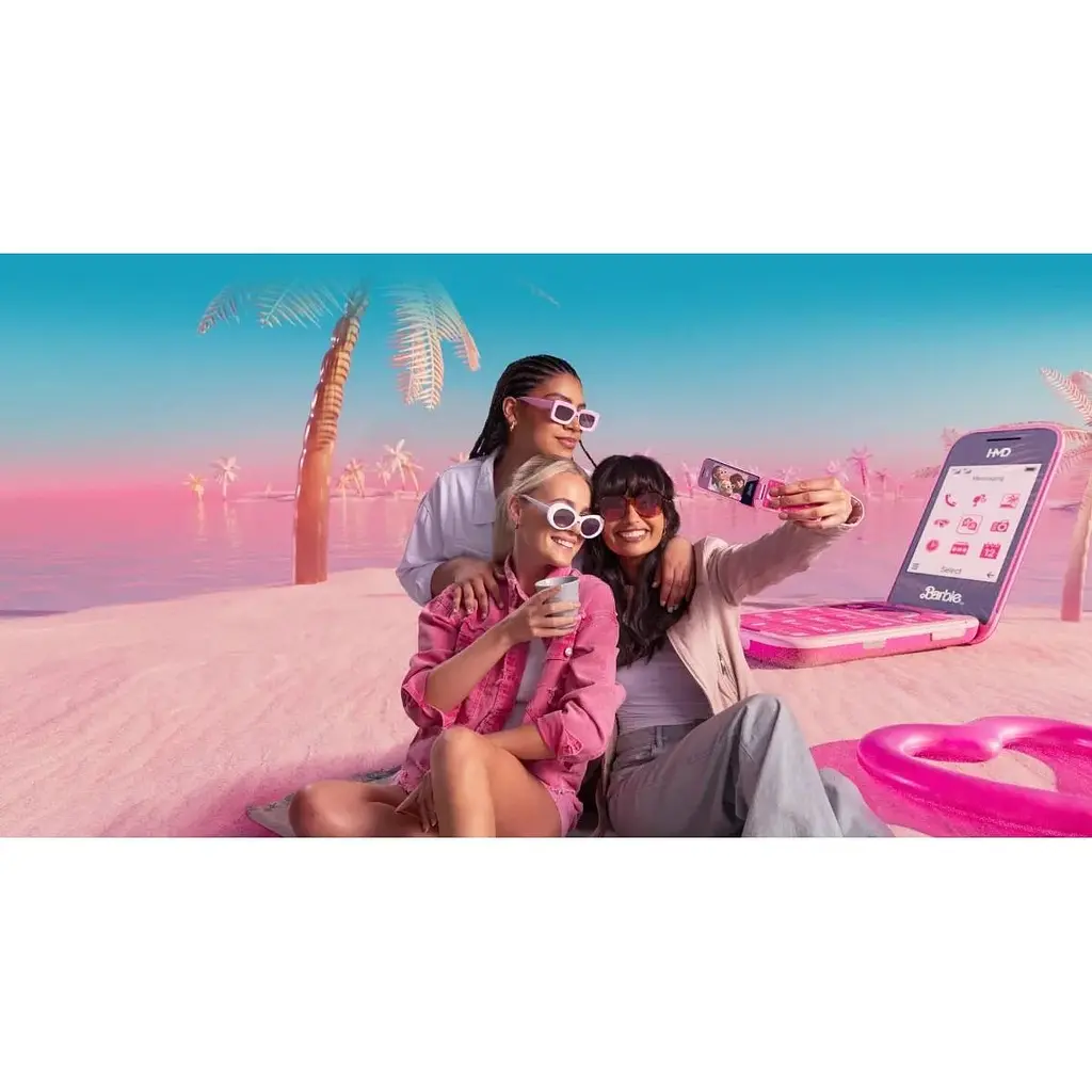 Телефон HMD Barbie Phone розовый - фото 8