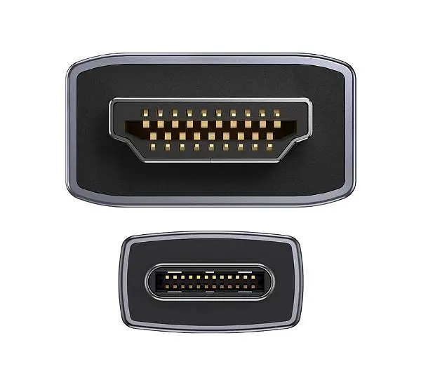 Кабель Baseus High Definition Series Graphene Type-C to HDMI 4K Adapter Cable 3m WKGQ010201 Black - фото 2