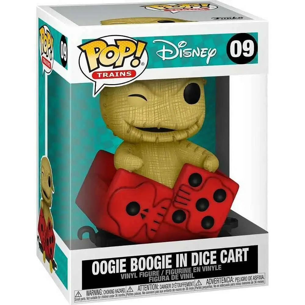 Фігурка Funko Pop Фанко Поп Дісней Бугімен Disney Oogie (Dice Cart) 10 см Cartoon NBС OB 09 - фото 3