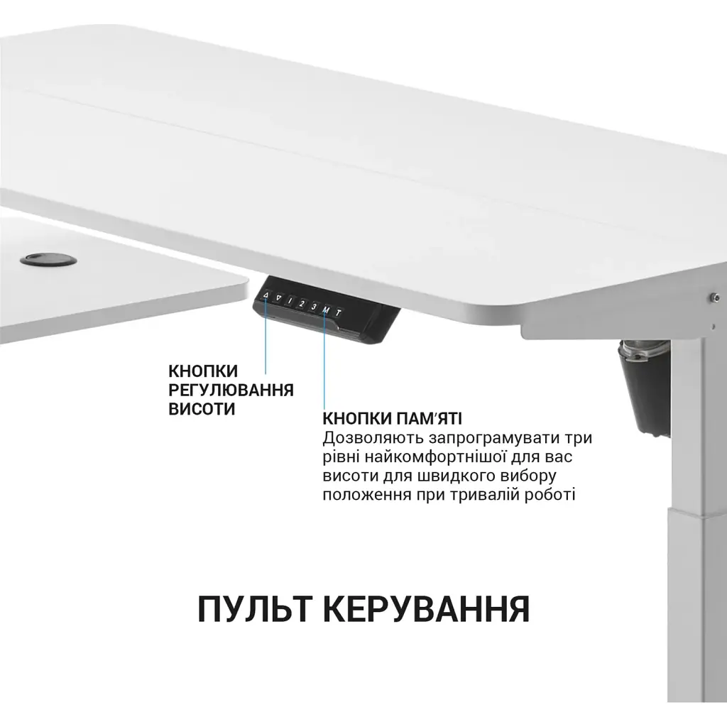 Компьютерный стол OfficePro ODE119W White [111775] - фото 9